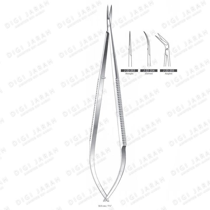 قیچی میکرو فنری راست J-22-253B surgicon20cm